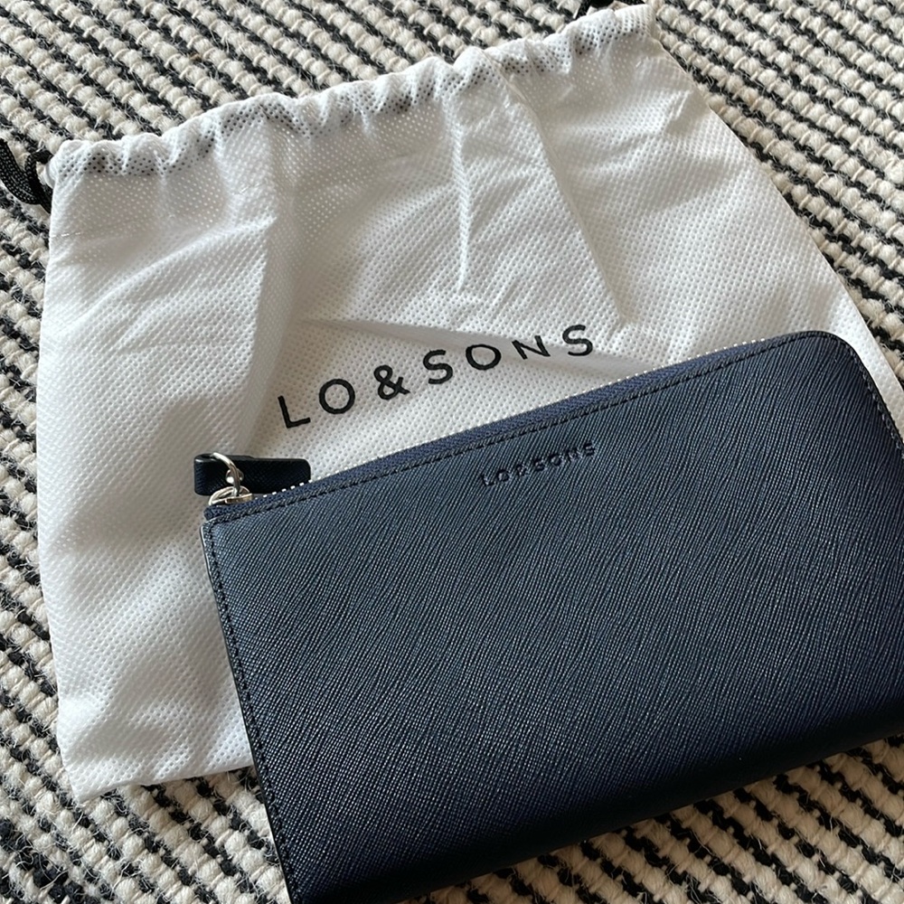 NIB Magnolia Leather Lo & Sons Wallet